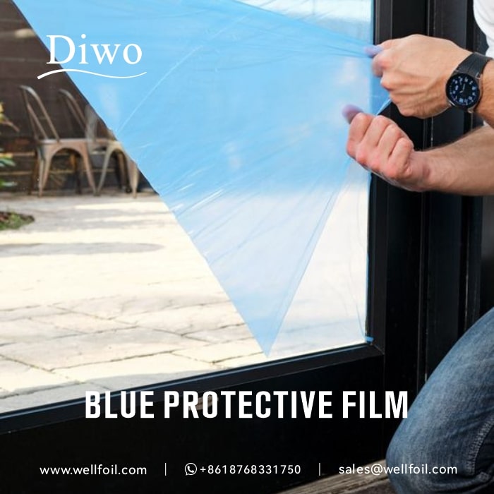 Fabricants de films de protection bleus sur mesure