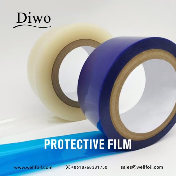 China blue protective film factory