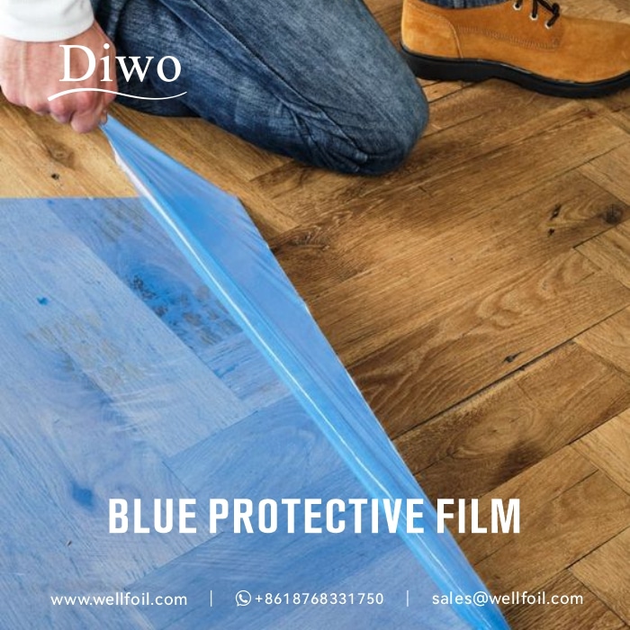 Blue protection film wholesale in roll